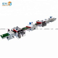 Roller UV painting Production Line For Wood Furniture